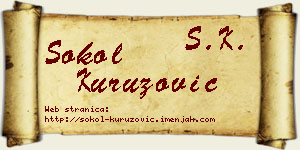 Sokol Kuruzović vizit kartica